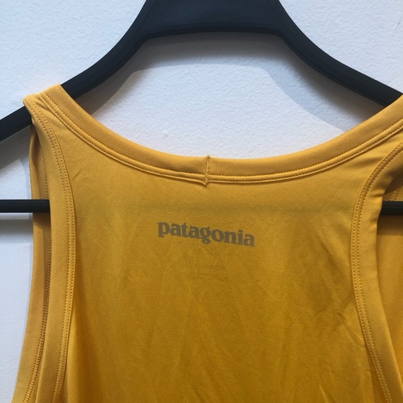 Patagonia Yellow Tank Top Vibrant and Stylish - Picture 4 of 4